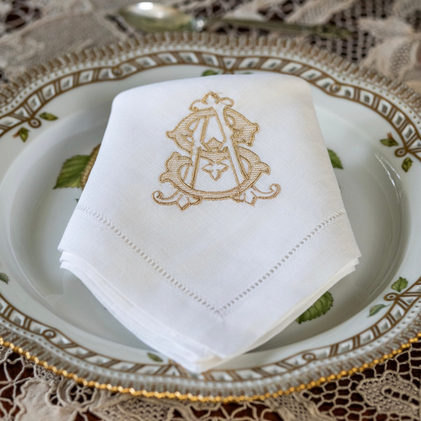 Heirloom Dinner Napkin White