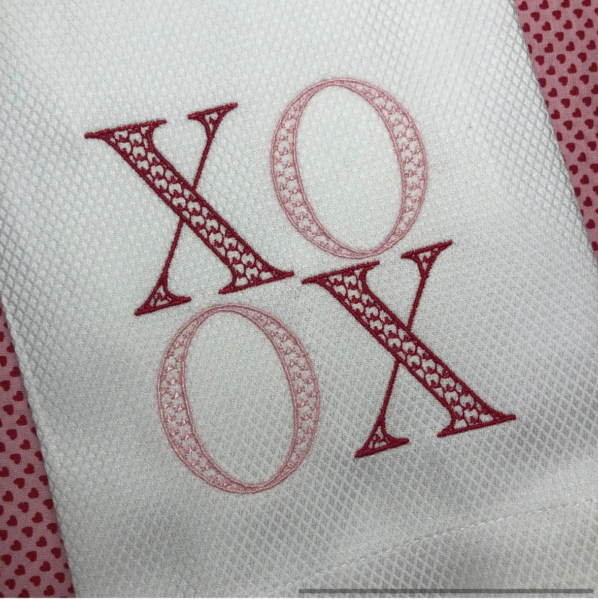 XOXO Fishnet Hand Towel
