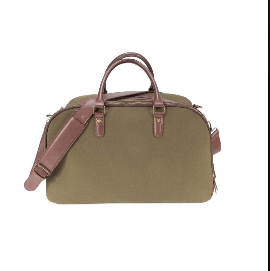 Skyler Weekender and Office Bag in Olive