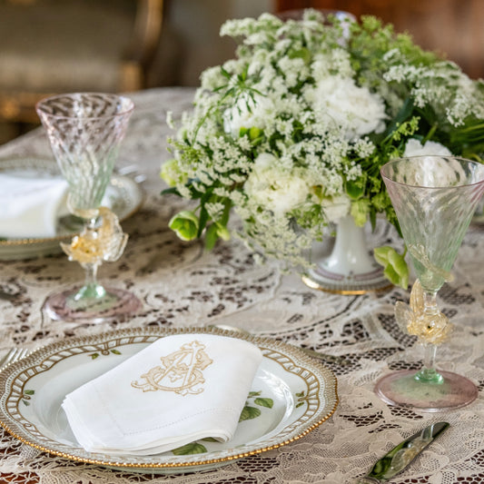 Heirloom Dinner Napkin White