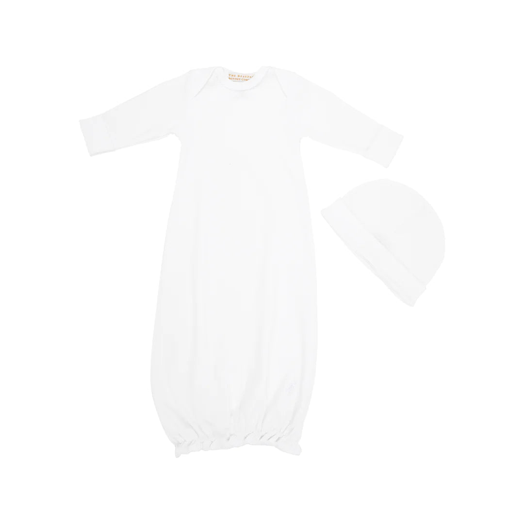 Infant Gown and Hat Gift Set